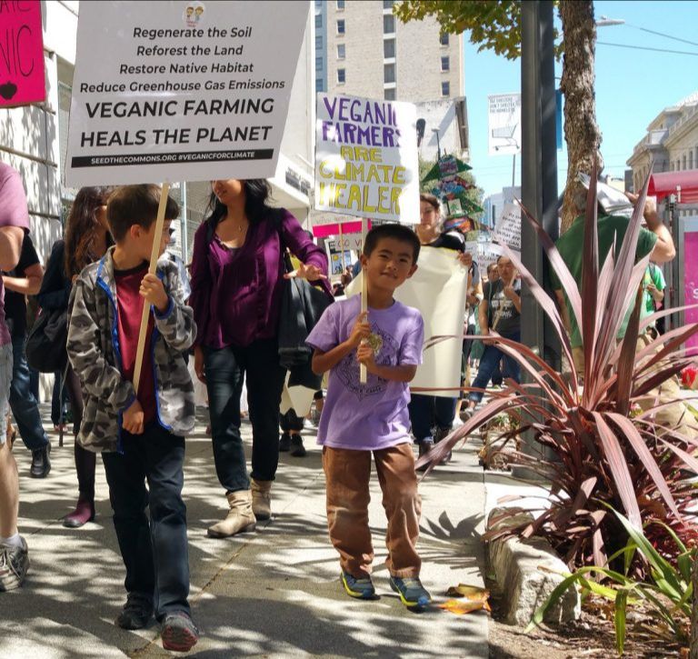 Children at the 2018 March